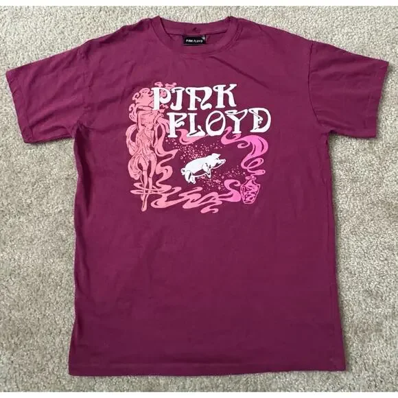Cotton On Pink Floyd T-Shirt Relaxed Boyfriend Tee Graphic Women XS X-Small - Picture 2 of 10